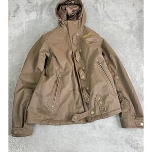 Burton Ski Jacket Women's Size Medium Brown Full Zip Hooded